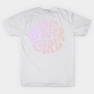 Surfer Girl Retro Logo T-Shirt